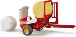 BRUDER 02122 PSL Ballenwickler Mit Rundballen -Bruder Store 1220880 04