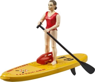 Bruder Bworld Set Life Guard Mit Stand Up Paddle 1 Bruder Bworld Set Life Guard Mit Stand Up Paddle