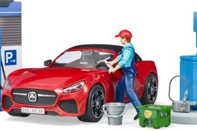 Bruder Bworld Tankstelle Mit Waschplatz 5 Bruder Bworld Tankstelle Mit Waschplatz – Bild 5