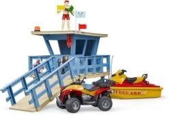 Bruder Bworld Set Life Guard Station Mit Quad + Personal -Bruder Store 20312589 06