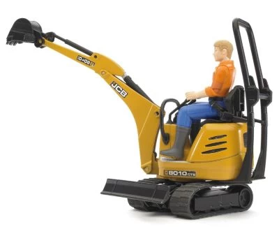 BRUDER 62002 Bworld JCB Mikrobagger 8010 CT 2 BRUDER 62002 Bworld JCB Mikrobagger 8010 CT – Bild 2