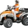 BRUDER 63000 Bworld Quad Mit Fahrer