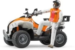 BRUDER 63000 Bworld Quad Mit Fahrer -Bruder Store 2514149 02