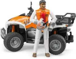 BRUDER 63000 Bworld Quad Mit Fahrer -Bruder Store 2514149 03