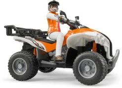 BRUDER 63000 Bworld Quad Mit Fahrer -Bruder Store 2514149 04