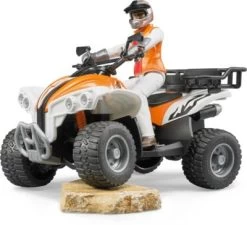 BRUDER 63000 Bworld Quad Mit Fahrer -Bruder Store 2514149 06