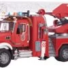 Bruder 02821 MACK Granite Feuerwehrleiterwagen Mit Pumpe