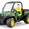 BRUDER 02490 John Deere Gator 855D Mit Fahrer 1:16