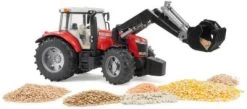 Bruder 3047 Profi-Serie Massey Ferguson 7624 Mit Frontlader 1:16 -Bruder Store 3716535 02