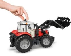 Bruder 3047 Profi-Serie Massey Ferguson 7624 Mit Frontlader 1:16 -Bruder Store 3716535 05