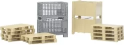 BRUDER 02415 Logistik-Set Paletten Und Körbe 1:16