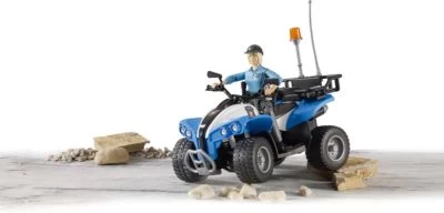 BRUDER 63010 Bworld Polizei Quad Mit Figur Und Ausstattung 3 BRUDER 63010 Bworld Polizei Quad Mit Figur Und Ausstattung – Bild 3