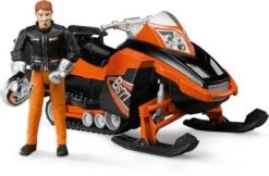 BRUDER 63101 Bworld Snowmobil Mit Fahrer Und Ausstattung -Bruder Store 4233748 04