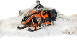 BRUDER 63101 Bworld Snowmobil Mit Fahrer Und Ausstattung -Bruder Store 4233748 05