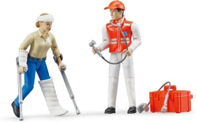 BRUDER 62710 Bworld Rettungsdienst Figurenset 2 BRUDER 62710 Bworld Rettungsdienst Figurenset – Bild 2