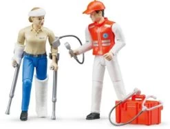 BRUDER 62710 Bworld Rettungsdienst Figurenset 6 BRUDER 62710 Bworld Rettungsdienst Figurenset -Bruder Store 5427395 03