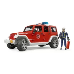 BRUDER 02528 - JEEP Wrangler Unlimited Rubicon Feuerwehr Set -Bruder Store bruder 02528 jeep wrangler unlimited rubicon feuerwehr set