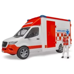 BRUDER 02676 - MB Sprinter Ambulanz Mit Fahrer Und Light - Sound Modul 6 BRUDER 02676 - MB Sprinter Ambulanz Mit Fahrer Und Light - Sound Modul -Bruder Store bruder 02676 mb sprinter ambulanz