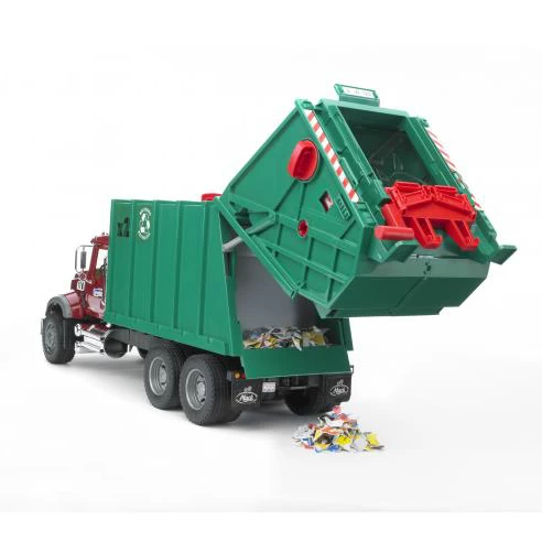 BRUDER 02812 - MACK Granite Müll LKW 4 BRUDER 02812 - MACK Granite Müll LKW – Bild 4