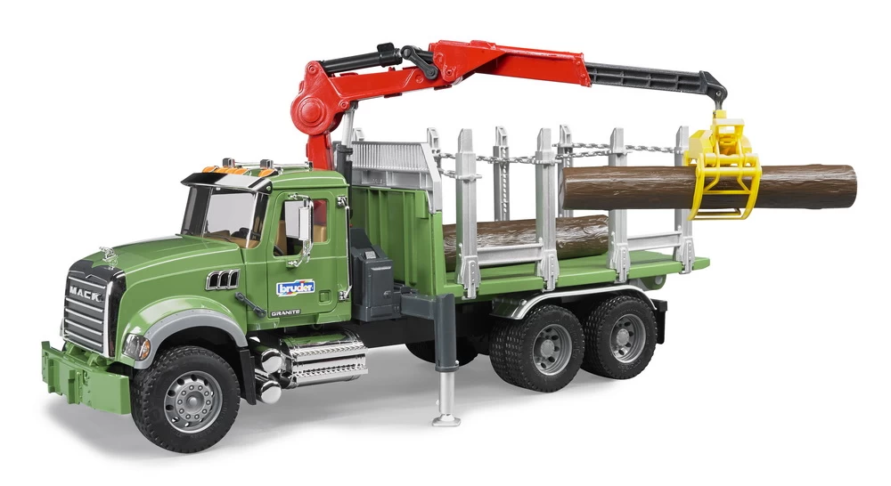 BRUDER 02824 - MACK Granite Holztransport-LKW 1 BRUDER 02824 - MACK Granite Holztransport-LKW