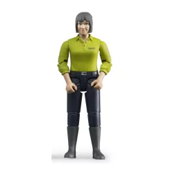 Bruder Bworld 60405 - Frau Mit Hellem Hauttyp Und Dunkelblauer Hose
