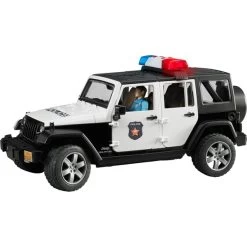 Bruder Jeep Wrangler Unlimited Rubicon Polizeifahrzeug , Modellfahrzeug (mit Polizist ) -Bruder Store bruder Jeep Wrangler Unlimited Rubicon Polizeifahrzeug Modellfahrzeug@@1ssbf02h 1