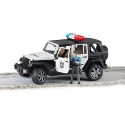 Bruder Jeep Wrangler Unlimited Rubicon Polizeifahrzeug , Modellfahrzeug (mit Polizist ) -Bruder Store bruder Jeep Wrangler Unlimited Rubicon Polizeifahrzeug Modellfahrzeug@@1ssbf02h 4