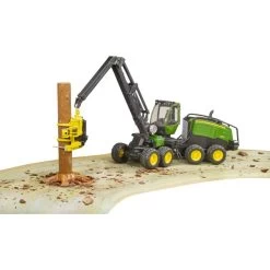 Bruder John Deere 1270G Harvester, Modellfahrzeug (grün/schwarz, Inkl. Baumstamm) -Bruder Store bruder John Deere 1270G Harvester Modellfahrzeug@@1ssbf071 10