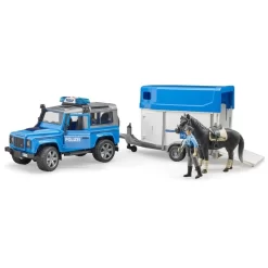 Bruder Land Rover Defender Polizeifahrzeug Und Pferdeanhänger, Modellfahrzeug (Inkl. Pferd Und Polizist) -Bruder Store bruder Land Rover Defender Polizeifahrzeug und Pferdeanh nger Modellfahrzeug@@1ssbf06q 2
