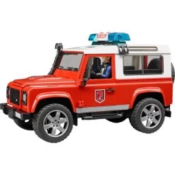 Bruder Land Rover Station Wagon Feuerwehr-Einsatzfahrzeug, Modellfahrzeug (rot/weiß) -Bruder Store bruder Land Rover Station Wagon Feuerwehr Einsatzfahrzeug Modellfahrzeug@@1ssbf039 2
