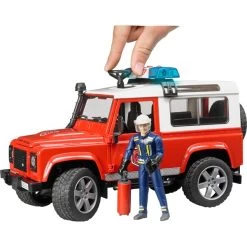 Bruder Land Rover Station Wagon Feuerwehr-Einsatzfahrzeug, Modellfahrzeug (rot/weiß) -Bruder Store bruder Land Rover Station Wagon Feuerwehr Einsatzfahrzeug Modellfahrzeug@@1ssbf039 4