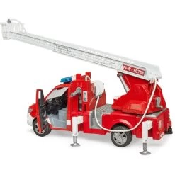 Bruder MB Sprinter Feuerwehr Mit Light & Sound Modul, Modellfahrzeug (rot/weiß, Drehleiter, Pumpe) -Bruder Store bruder MB Sprinter Feuerwehr mit Light Sound Modul Modellfahrzeug@@1808289 8