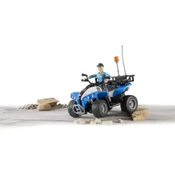 Bruder Polizei-Quad Mit Polizistin Und Ausstattung, Modellfahrzeug (blau/weiß) -Bruder Store bruder Polizei Quad mit Polizistin und Ausstattung Modellfahrzeug@@1ssbf038 2