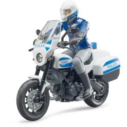 Bruder Store -Bruder Store bruder bworld Scrambler Ducati Polizeimotorrad Modellfahrzeug@@1ssbf06t 1